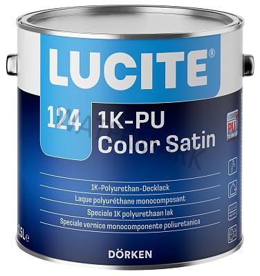 Lucite 124 1K Pu Satin Zijdeglans 1 Liter